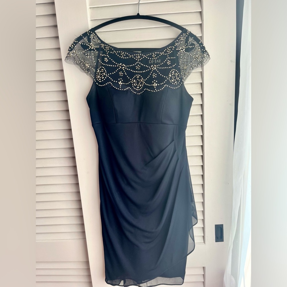 Navy Cocktail Dress